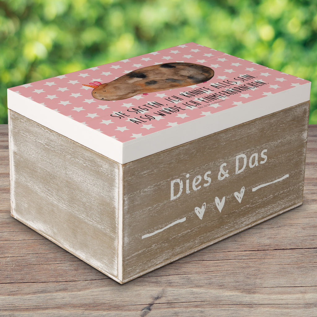 Holzkiste Meerhörnchen Holzkiste, Kiste, Schatzkiste, Truhe, Schatulle, XXL, Erinnerungsbox, Erinnerungskiste, Dekokiste, Aufbewahrungsbox, Einhorn, Einhörner, Einhorn Deko, Pegasus, Unicorn, Meerhörnchen, Meericorn, Meerschwein, Meerschweinchen