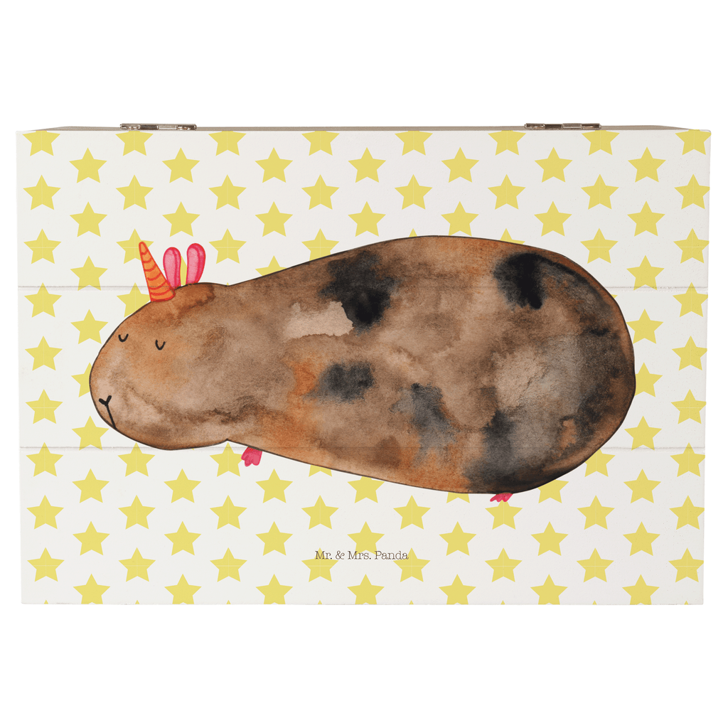 Holzkiste Meerhörnchen Holzkiste, Kiste, Schatzkiste, Truhe, Schatulle, XXL, Erinnerungsbox, Erinnerungskiste, Dekokiste, Aufbewahrungsbox, Einhorn, Einhörner, Einhorn Deko, Pegasus, Unicorn, Meerhörnchen, Meericorn, Meerschwein, Meerschweinchen