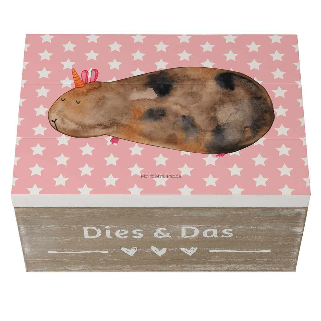 Holzkiste Meerhörnchen Holzkiste, Kiste, Schatzkiste, Truhe, Schatulle, XXL, Erinnerungsbox, Erinnerungskiste, Dekokiste, Aufbewahrungsbox, Einhorn, Einhörner, Einhorn Deko, Pegasus, Unicorn, Meerhörnchen, Meericorn, Meerschwein, Meerschweinchen