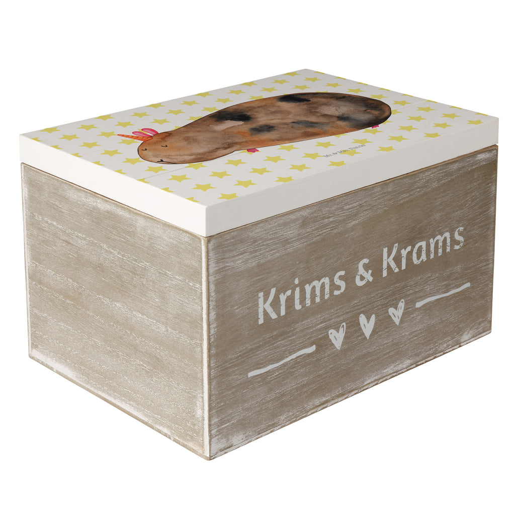 Holzkiste Meerhörnchen Holzkiste, Kiste, Schatzkiste, Truhe, Schatulle, XXL, Erinnerungsbox, Erinnerungskiste, Dekokiste, Aufbewahrungsbox, Einhorn, Einhörner, Einhorn Deko, Pegasus, Unicorn, Meerhörnchen, Meericorn, Meerschwein, Meerschweinchen