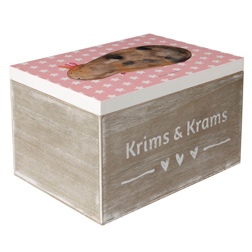 Holzkiste Meerhörnchen Holzkiste, Kiste, Schatzkiste, Truhe, Schatulle, XXL, Erinnerungsbox, Erinnerungskiste, Dekokiste, Aufbewahrungsbox, Einhorn, Einhörner, Einhorn Deko, Pegasus, Unicorn, Meerhörnchen, Meericorn, Meerschwein, Meerschweinchen