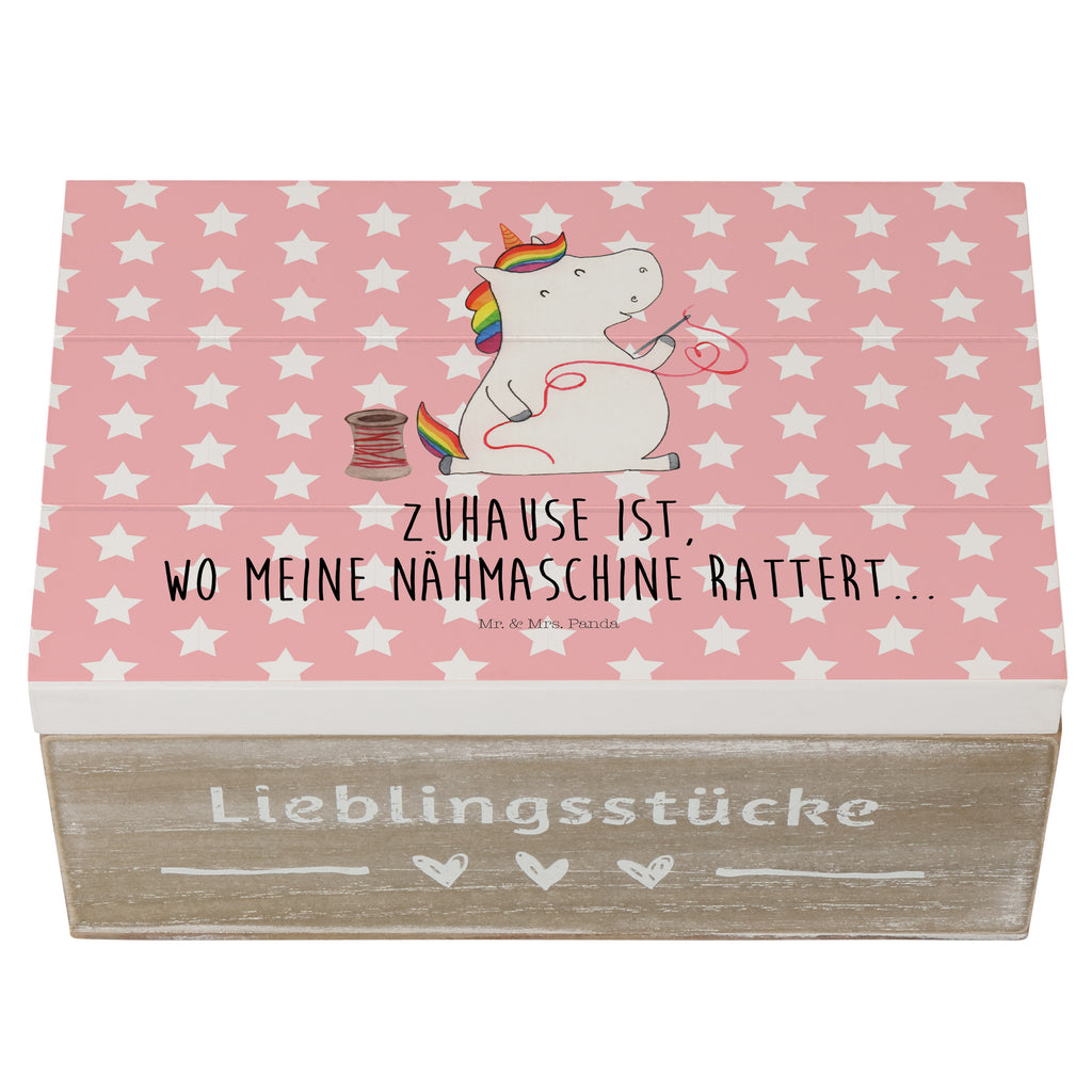 Holzkiste Einhorn Näherin Holzkiste, Kiste, Schatzkiste, Truhe, Schatulle, XXL, Erinnerungsbox, Erinnerungskiste, Dekokiste, Aufbewahrungsbox, Einhorn, Einhörner, Einhorn Deko, Pegasus, Unicorn, Näherin, nähen, Mädchen, Freundin, Häkeln, Stricken, basteln, Nähzimmer