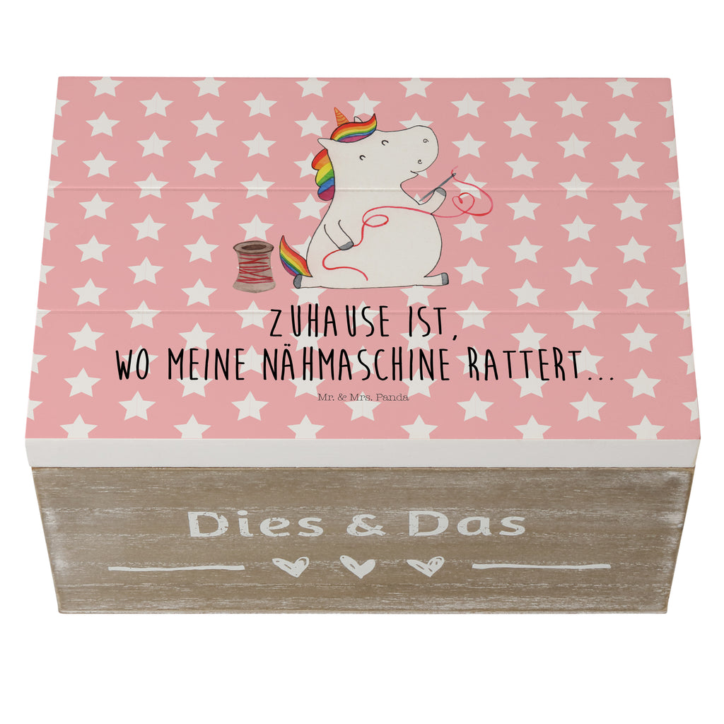 Holzkiste Einhorn Näherin Holzkiste, Kiste, Schatzkiste, Truhe, Schatulle, XXL, Erinnerungsbox, Erinnerungskiste, Dekokiste, Aufbewahrungsbox, Einhorn, Einhörner, Einhorn Deko, Pegasus, Unicorn, Näherin, nähen, Mädchen, Freundin, Häkeln, Stricken, basteln, Nähzimmer