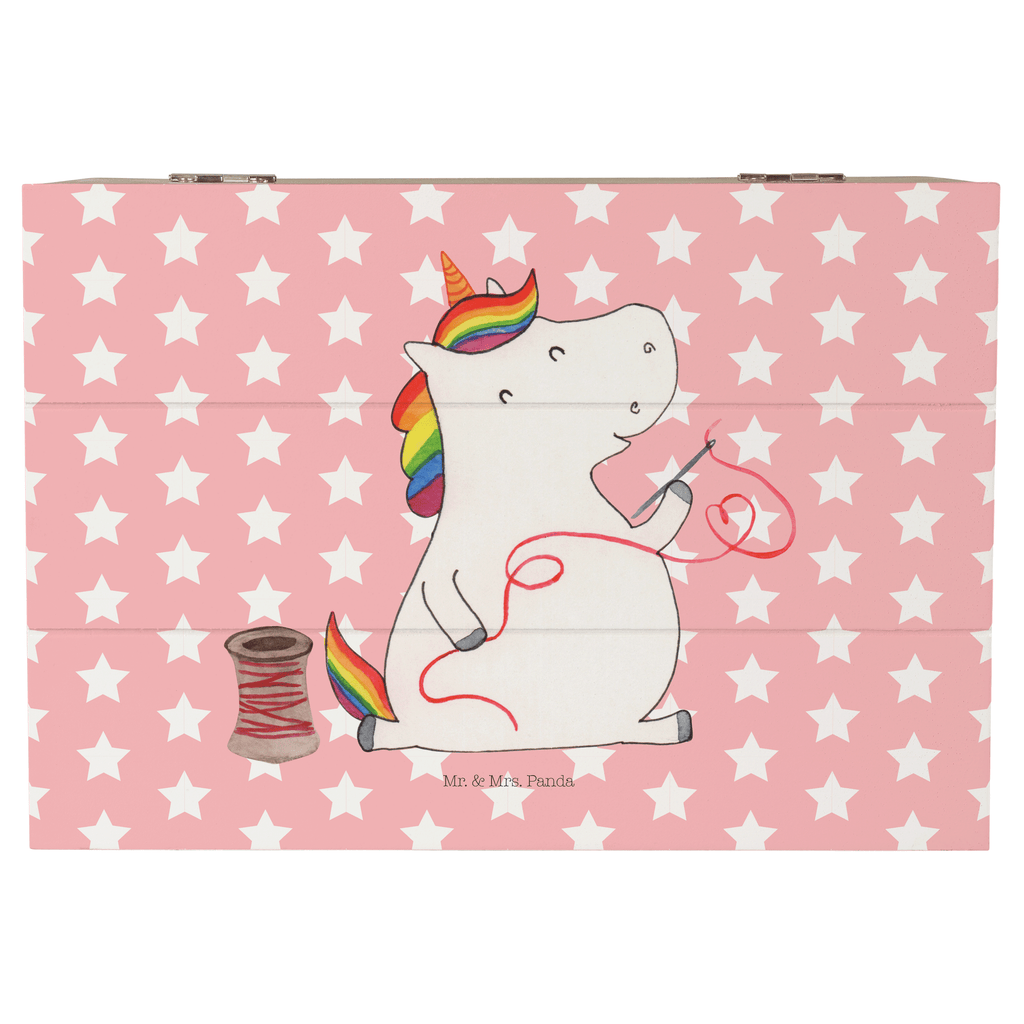 Holzkiste Einhorn Näherin Holzkiste, Kiste, Schatzkiste, Truhe, Schatulle, XXL, Erinnerungsbox, Erinnerungskiste, Dekokiste, Aufbewahrungsbox, Einhorn, Einhörner, Einhorn Deko, Pegasus, Unicorn, Näherin, nähen, Mädchen, Freundin, Häkeln, Stricken, basteln, Nähzimmer