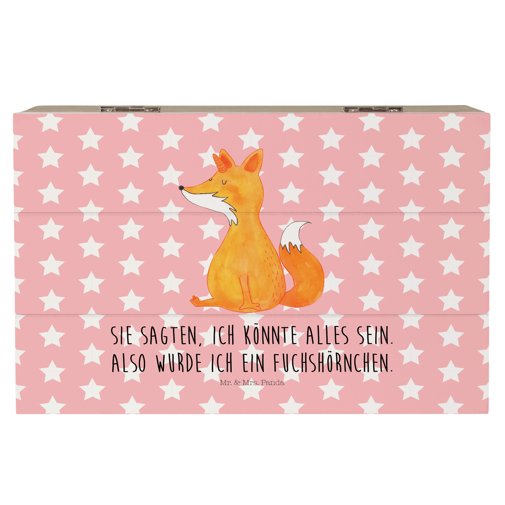 Holzkiste Fuchshörnchen Wunsch Holzkiste, Kiste, Schatzkiste, Truhe, Schatulle, XXL, Erinnerungsbox, Erinnerungskiste, Dekokiste, Aufbewahrungsbox, Einhorn, Einhörner, Einhorn Deko, Pegasus, Unicorn, Fuchs, Unicorns, Fuchshörnchen, Fuchshorn, Foxycorn, Füchse