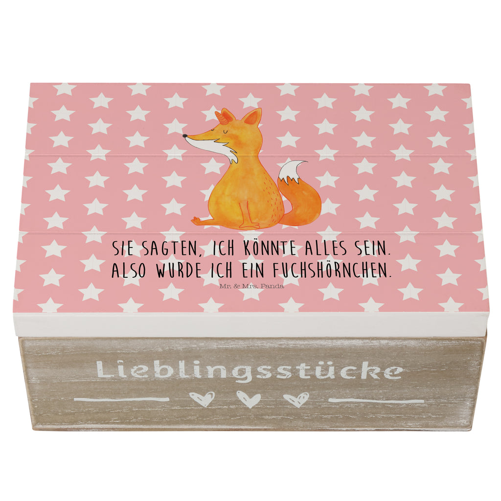 Holzkiste Fuchshörnchen Wunsch Holzkiste, Kiste, Schatzkiste, Truhe, Schatulle, XXL, Erinnerungsbox, Erinnerungskiste, Dekokiste, Aufbewahrungsbox, Einhorn, Einhörner, Einhorn Deko, Pegasus, Unicorn, Fuchs, Unicorns, Fuchshörnchen, Fuchshorn, Foxycorn, Füchse