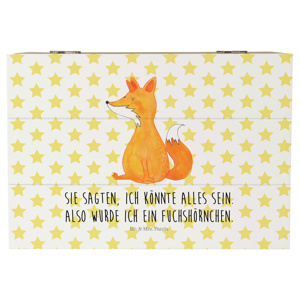 Holzkiste Fuchshörnchen Wunsch Holzkiste, Kiste, Schatzkiste, Truhe, Schatulle, XXL, Erinnerungsbox, Erinnerungskiste, Dekokiste, Aufbewahrungsbox, Einhorn, Einhörner, Einhorn Deko, Pegasus, Unicorn, Fuchs, Unicorns, Fuchshörnchen, Fuchshorn, Foxycorn, Füchse
