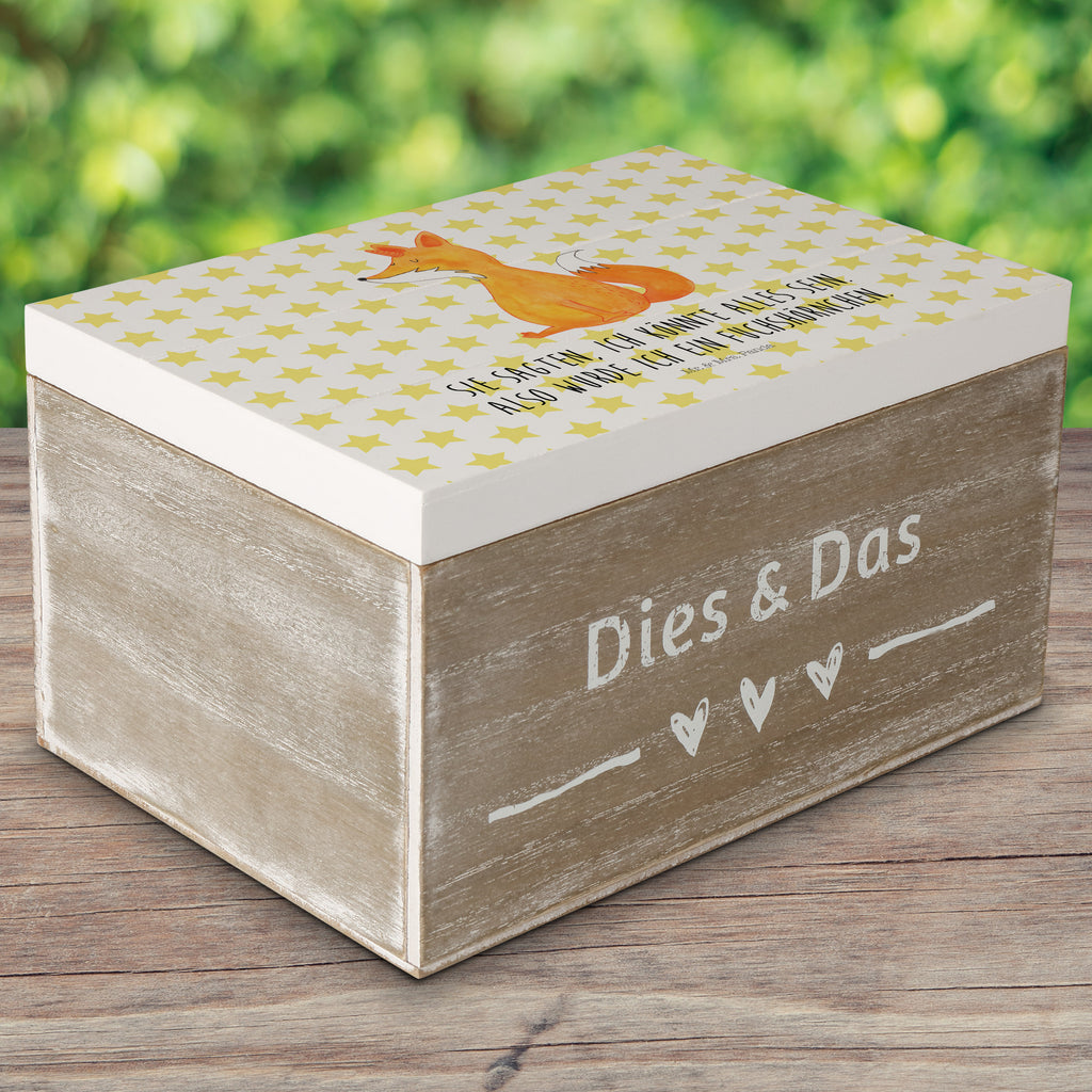 Holzkiste Fuchshörnchen Wunsch Holzkiste, Kiste, Schatzkiste, Truhe, Schatulle, XXL, Erinnerungsbox, Erinnerungskiste, Dekokiste, Aufbewahrungsbox, Einhorn, Einhörner, Einhorn Deko, Pegasus, Unicorn, Fuchs, Unicorns, Fuchshörnchen, Fuchshorn, Foxycorn, Füchse