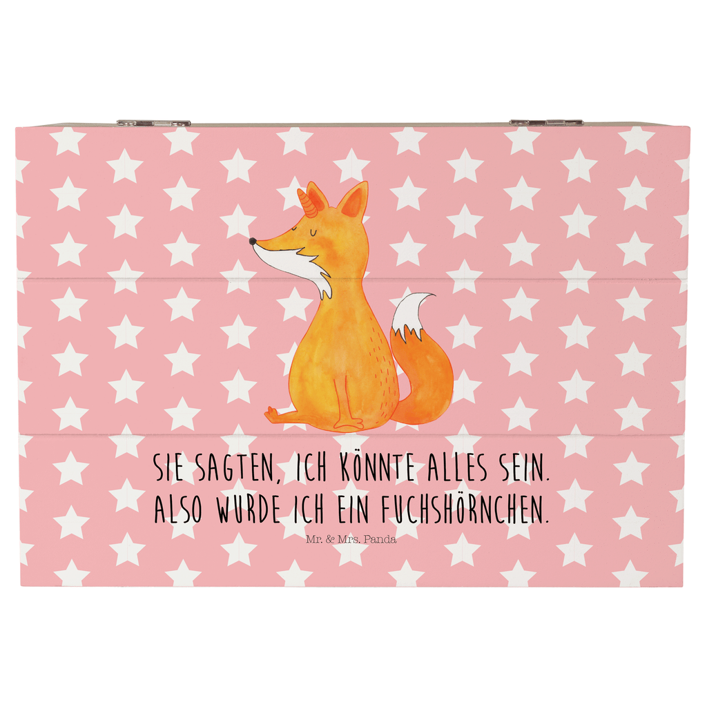 Holzkiste Fuchshörnchen Wunsch Holzkiste, Kiste, Schatzkiste, Truhe, Schatulle, XXL, Erinnerungsbox, Erinnerungskiste, Dekokiste, Aufbewahrungsbox, Einhorn, Einhörner, Einhorn Deko, Pegasus, Unicorn, Fuchs, Unicorns, Fuchshörnchen, Fuchshorn, Foxycorn, Füchse