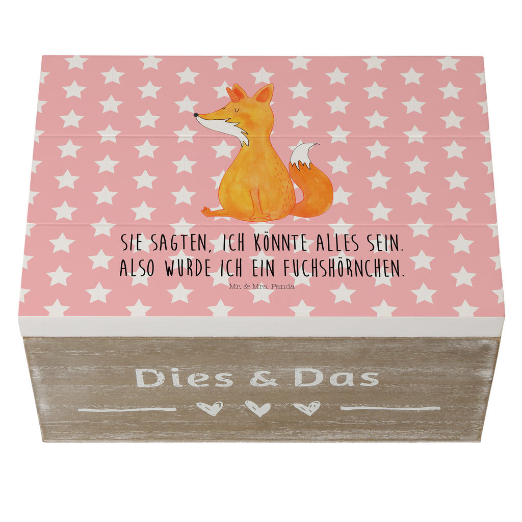 Holzkiste Fuchshörnchen Wunsch Holzkiste, Kiste, Schatzkiste, Truhe, Schatulle, XXL, Erinnerungsbox, Erinnerungskiste, Dekokiste, Aufbewahrungsbox, Einhorn, Einhörner, Einhorn Deko, Pegasus, Unicorn, Fuchs, Unicorns, Fuchshörnchen, Fuchshorn, Foxycorn, Füchse