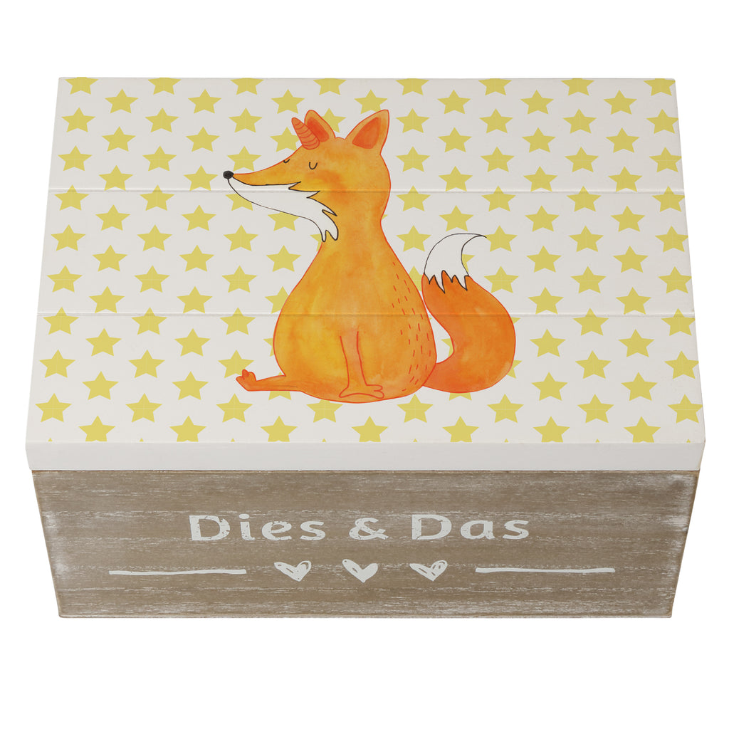 Holzkiste Fuchshörnchen Wunsch Holzkiste, Kiste, Schatzkiste, Truhe, Schatulle, XXL, Erinnerungsbox, Erinnerungskiste, Dekokiste, Aufbewahrungsbox, Einhorn, Einhörner, Einhorn Deko, Pegasus, Unicorn, Fuchs, Unicorns, Fuchshörnchen, Fuchshorn, Foxycorn, Füchse