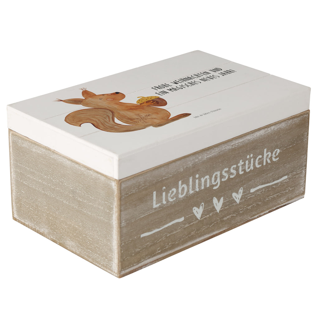 Holzkiste Eichhörnchen Weihnachtszeit Holzkiste, Kiste, Schatzkiste, Truhe, Schatulle, XXL, Erinnerungsbox, Erinnerungskiste, Dekokiste, Aufbewahrungsbox, Winter, Weihnachten, Weihnachtsdeko, Nikolaus, Advent, Heiligabend, Wintermotiv, Frohe Weihnachten, Frohes neues Jahr, Guten Rutsch, Weihnachtsmotiv, Weihnachtsgruß, Neujahr, Vogel