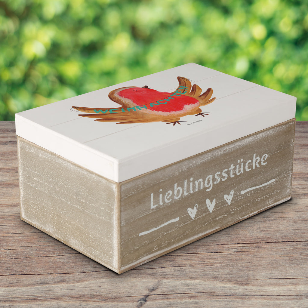Holzkiste Rotkehlchen Weihnachten Holzkiste, Kiste, Schatzkiste, Truhe, Schatulle, XXL, Erinnerungsbox, Erinnerungskiste, Dekokiste, Aufbewahrungsbox, Winter, Weihnachten, Weihnachtsdeko, Nikolaus, Advent, Heiligabend, Wintermotiv, Frohe Weihnachten, Weihnachtsmotiv, Weihnachtsgruß, Vogel, xmas
