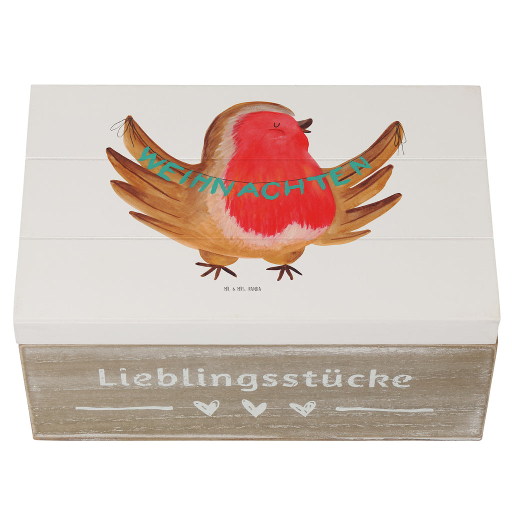 Holzkiste Rotkehlchen Weihnachten Holzkiste, Kiste, Schatzkiste, Truhe, Schatulle, XXL, Erinnerungsbox, Erinnerungskiste, Dekokiste, Aufbewahrungsbox, Winter, Weihnachten, Weihnachtsdeko, Nikolaus, Advent, Heiligabend, Wintermotiv, Frohe Weihnachten, Weihnachtsmotiv, Weihnachtsgruß, Vogel, xmas