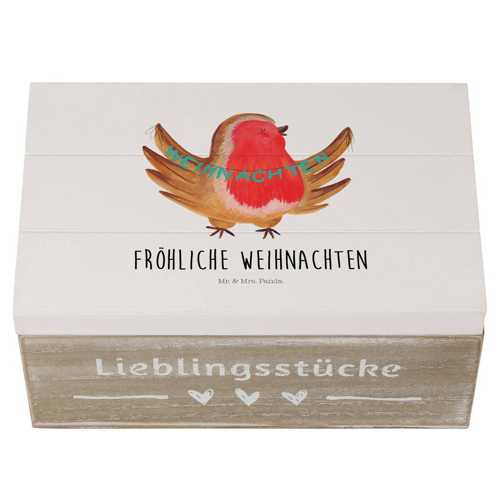 Holzkiste Rotkehlchen Weihnachten Holzkiste, Kiste, Schatzkiste, Truhe, Schatulle, XXL, Erinnerungsbox, Erinnerungskiste, Dekokiste, Aufbewahrungsbox, Winter, Weihnachten, Weihnachtsdeko, Nikolaus, Advent, Heiligabend, Wintermotiv, Frohe Weihnachten, Weihnachtsmotiv, Weihnachtsgruß, Vogel, xmas
