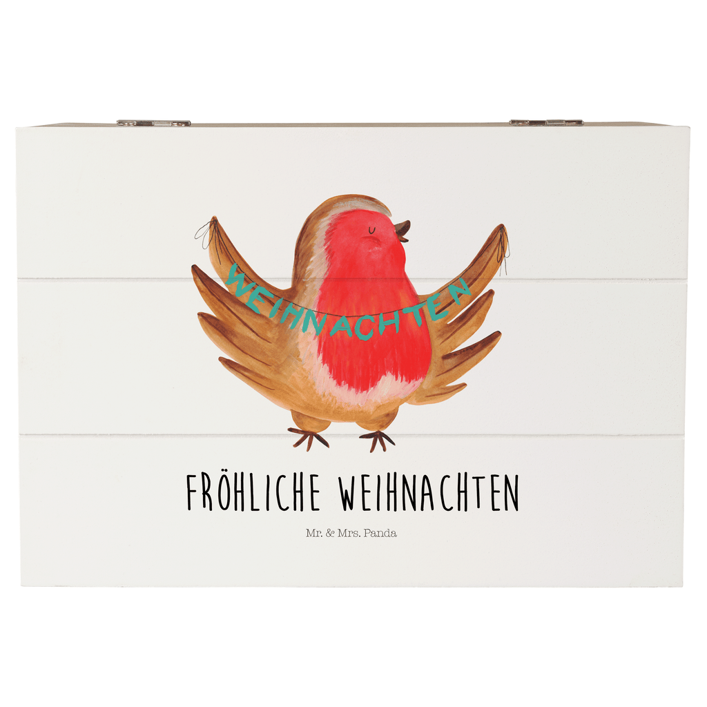 Holzkiste Rotkehlchen Weihnachten Holzkiste, Kiste, Schatzkiste, Truhe, Schatulle, XXL, Erinnerungsbox, Erinnerungskiste, Dekokiste, Aufbewahrungsbox, Winter, Weihnachten, Weihnachtsdeko, Nikolaus, Advent, Heiligabend, Wintermotiv, Frohe Weihnachten, Weihnachtsmotiv, Weihnachtsgruß, Vogel, xmas
