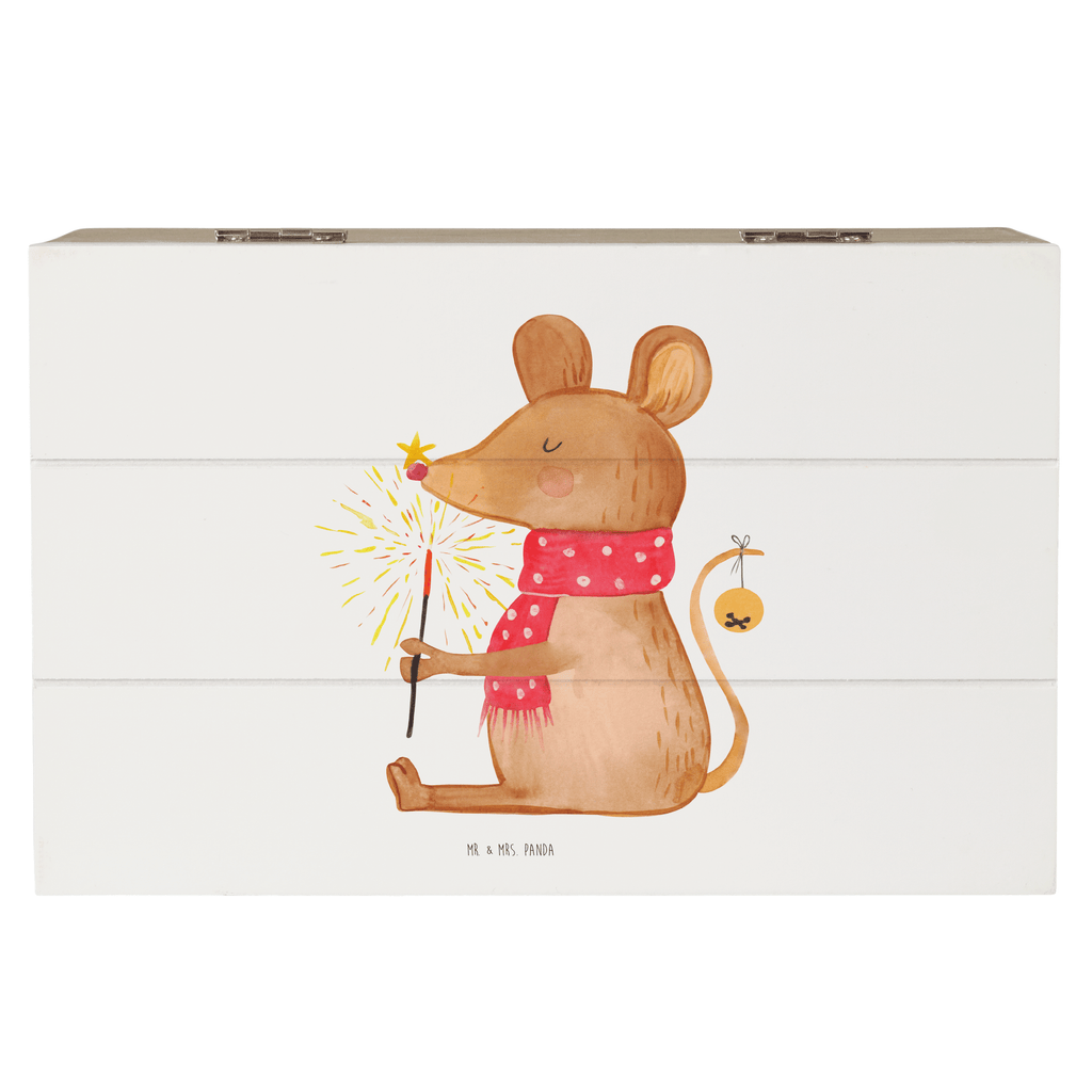 Holzkiste Weihnachtsmaus Holzkiste, Kiste, Schatzkiste, Truhe, Schatulle, XXL, Erinnerungsbox, Erinnerungskiste, Dekokiste, Aufbewahrungsbox, Winter, Weihnachten, Weihnachtsdeko, Nikolaus, Advent, Heiligabend, Wintermotiv, Frohe Weihnachten, Weihnachtsgruß, Weihnachtsmotiv, Maus, Mäuschen, Weihnachtswunder