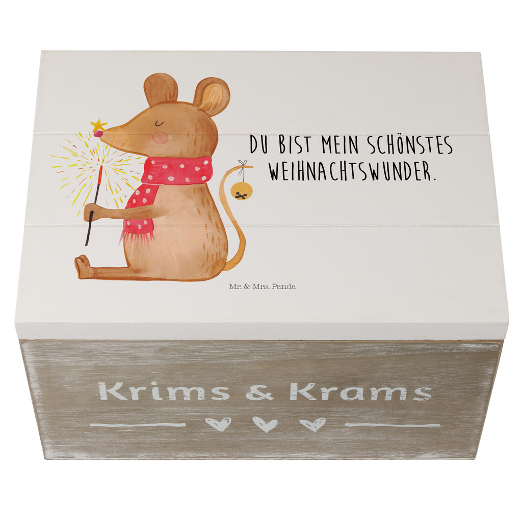 Holzkiste Weihnachtsmaus Holzkiste, Kiste, Schatzkiste, Truhe, Schatulle, XXL, Erinnerungsbox, Erinnerungskiste, Dekokiste, Aufbewahrungsbox, Winter, Weihnachten, Weihnachtsdeko, Nikolaus, Advent, Heiligabend, Wintermotiv, Frohe Weihnachten, Weihnachtsgruß, Weihnachtsmotiv, Maus, Mäuschen, Weihnachtswunder