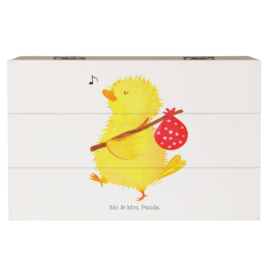 Holzkiste Küken Wanderer Holzkiste, Kiste, Schatzkiste, Truhe, Schatulle, XXL, Erinnerungsbox, Erinnerungskiste, Dekokiste, Aufbewahrungsbox, Ostern, Osterhase, Ostergeschenke, Osternest, Osterdeko, Geschenk zu Ostern, Küken, Osterei, Ostereier, Ei, Frühlingsgefühle, Freude, Grüße, liebe Grüße, Frohe Ostern, Ostergrüße, Flausen, Wunder, Reisen, Weltenbummler, Zeit, Zeitmanagement, Backpacker