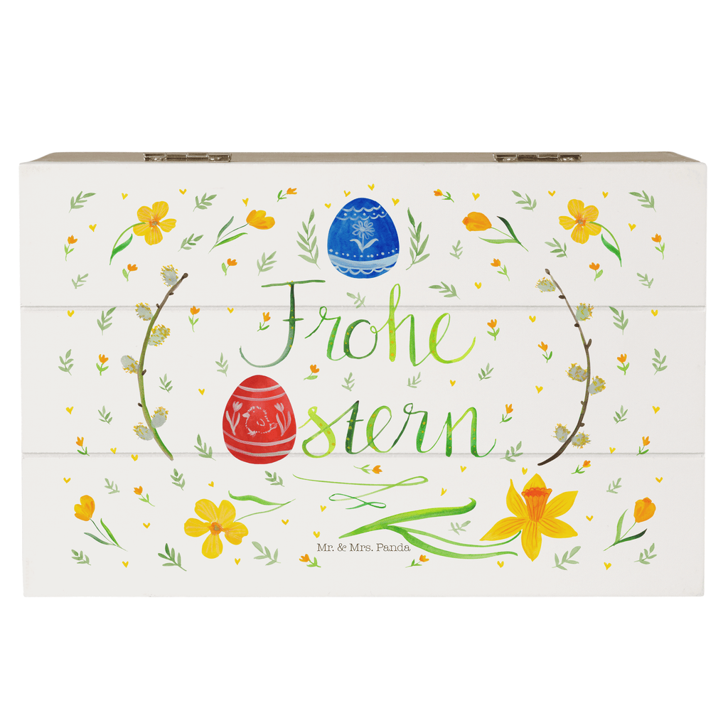 Holzkiste Frohe Ostern Holzkiste, Kiste, Schatzkiste, Truhe, Schatulle, XXL, Erinnerungsbox, Erinnerungskiste, Dekokiste, Aufbewahrungsbox, Ostern, Osterhase, Ostergeschenke, Osternest, Osterdeko, Geschenk zu Ostern, Frohe Ostern, Ostergrüße, Osterblume, Osterei, bemalte Ostereier, Weidenkätzchen. Lettering