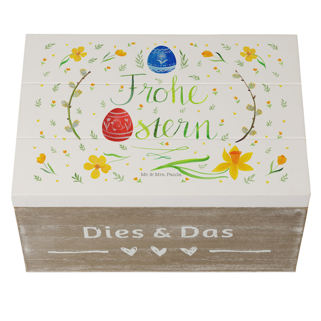 Holzkiste Frohe Ostern Holzkiste, Kiste, Schatzkiste, Truhe, Schatulle, XXL, Erinnerungsbox, Erinnerungskiste, Dekokiste, Aufbewahrungsbox, Ostern, Osterhase, Ostergeschenke, Osternest, Osterdeko, Geschenk zu Ostern, Frohe Ostern, Ostergrüße, Osterblume, Osterei, bemalte Ostereier, Weidenkätzchen. Lettering