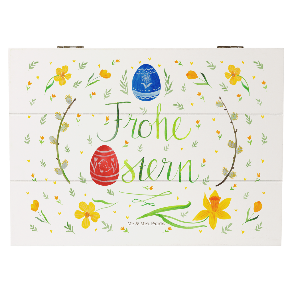 Holzkiste Frohe Ostern Holzkiste, Kiste, Schatzkiste, Truhe, Schatulle, XXL, Erinnerungsbox, Erinnerungskiste, Dekokiste, Aufbewahrungsbox, Ostern, Osterhase, Ostergeschenke, Osternest, Osterdeko, Geschenk zu Ostern, Frohe Ostern, Ostergrüße, Osterblume, Osterei, bemalte Ostereier, Weidenkätzchen. Lettering