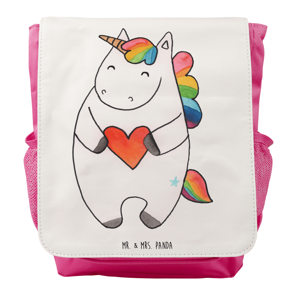 Kinderrucksack Einhorn Herz Kids, Rucksack, Kinderrucksack, Kinder Rucksack, Rucksack Kindergröße, Kleiner Rucksack, Einhorn, Einhörner, Einhorn Deko, Pegasus, Unicorn, Herz, schlimm, böse, witzig, lustig, Freundin, anders, bunt