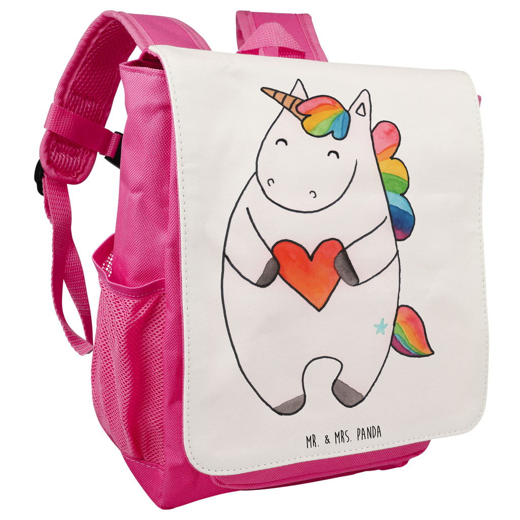 Kinderrucksack Einhorn Herz Kids, Rucksack, Kinderrucksack, Kinder Rucksack, Rucksack Kindergröße, Kleiner Rucksack, Einhorn, Einhörner, Einhorn Deko, Pegasus, Unicorn, Herz, schlimm, böse, witzig, lustig, Freundin, anders, bunt