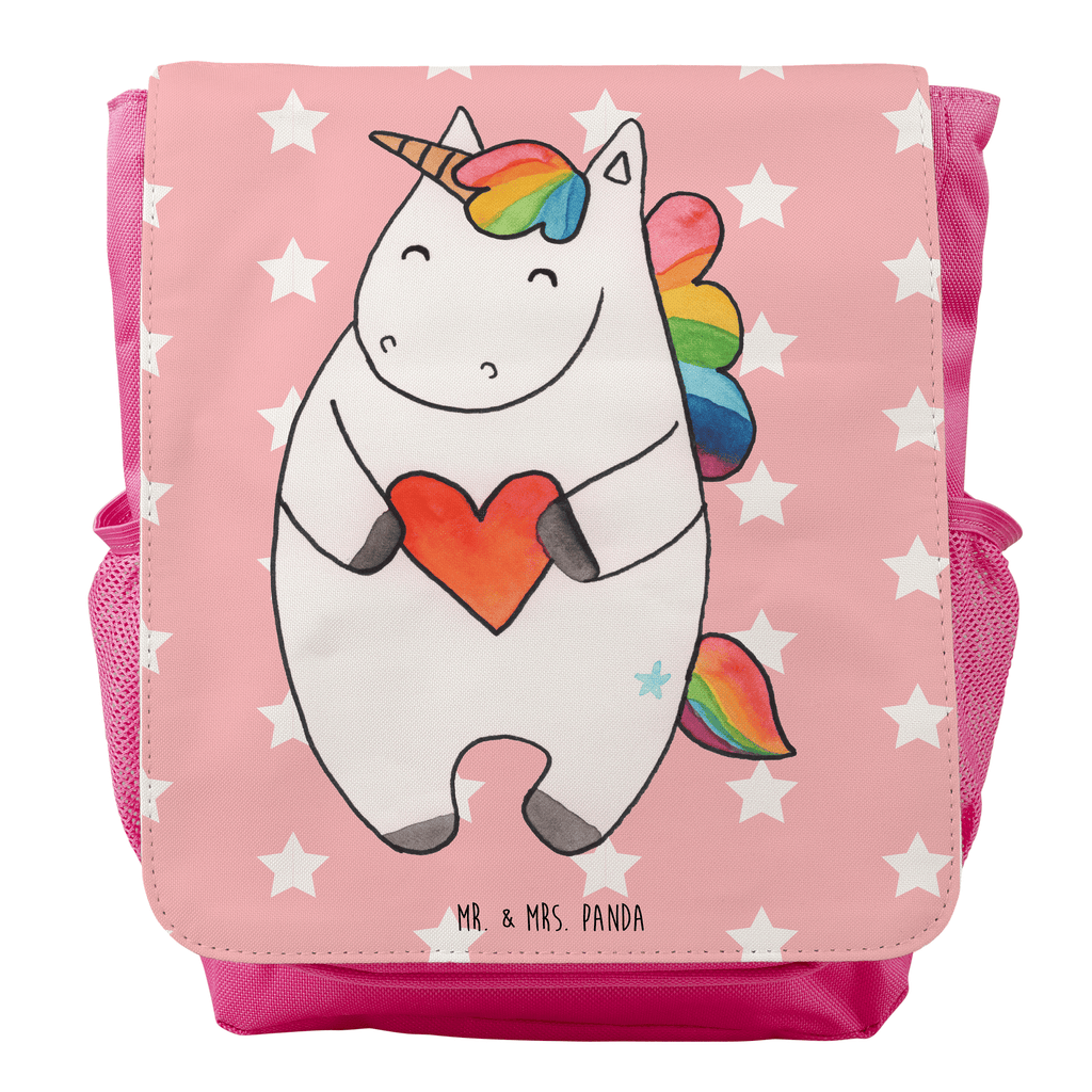 Kinderrucksack Einhorn Herz Kids, Rucksack, Kinderrucksack, Kinder Rucksack, Rucksack Kindergröße, Kleiner Rucksack, Einhorn, Einhörner, Einhorn Deko, Pegasus, Unicorn, Herz, schlimm, böse, witzig, lustig, Freundin, anders, bunt