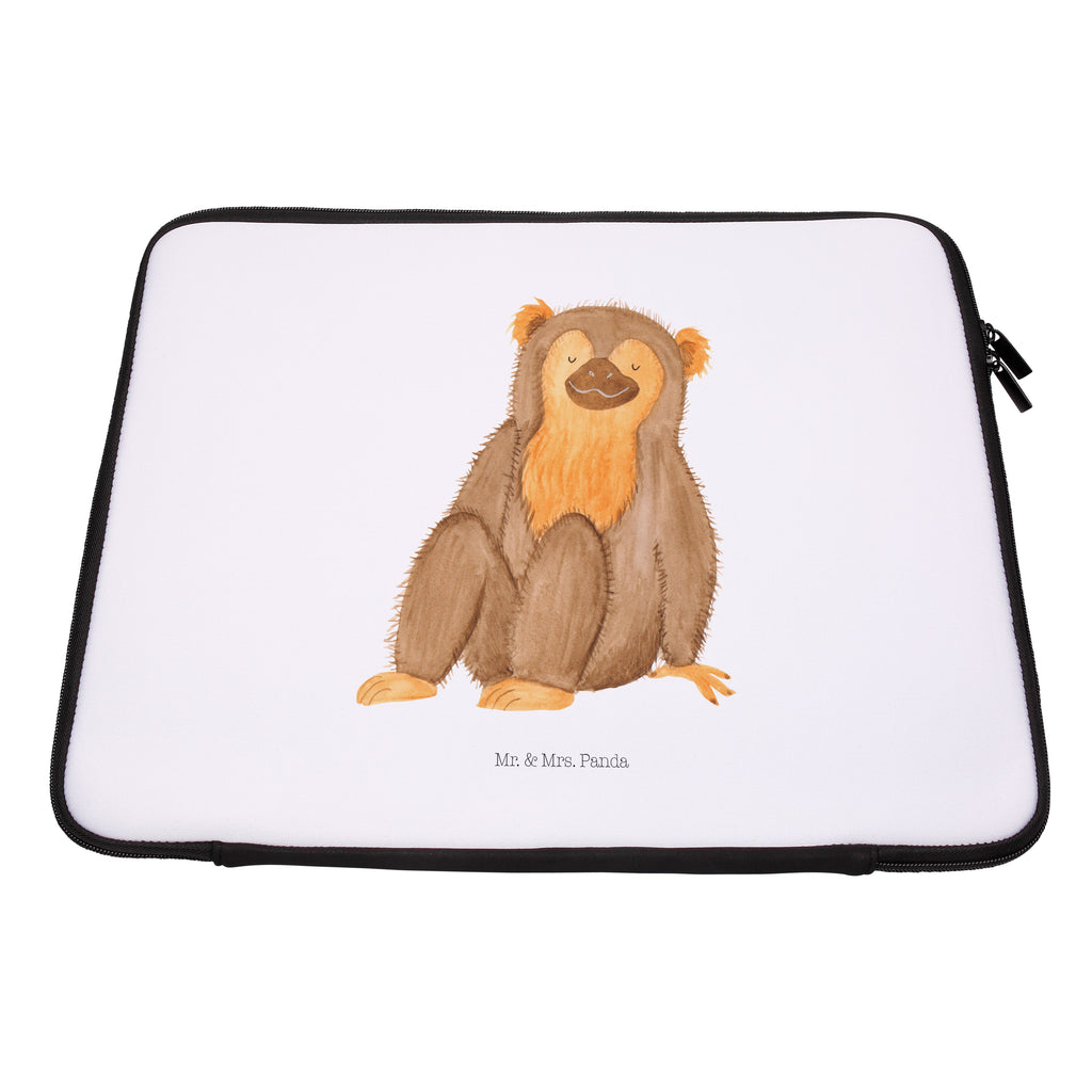 20 x 28 Notebook Tasche  Affe Notebook Tasche, Laptop, Computertasche, Tasche, Afrika, Wildtiere, Affe, Äffchen, Affen, Selbstliebe, Respekt, Motivation, Selbstachtung, Liebe, Selbstbewusstsein, Selfcare