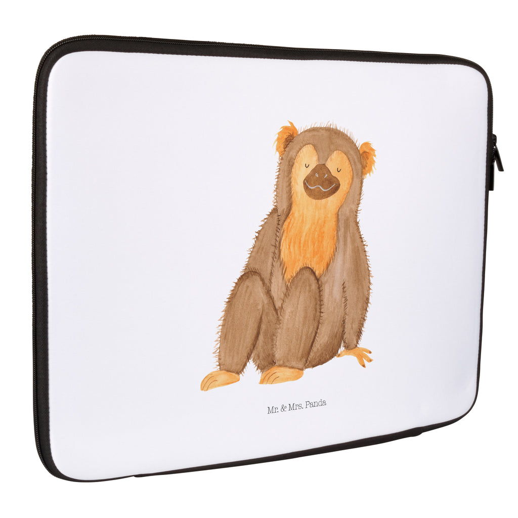 20 x 28 Notebook Tasche  Affe Notebook Tasche, Laptop, Computertasche, Tasche, Afrika, Wildtiere, Affe, Äffchen, Affen, Selbstliebe, Respekt, Motivation, Selbstachtung, Liebe, Selbstbewusstsein, Selfcare