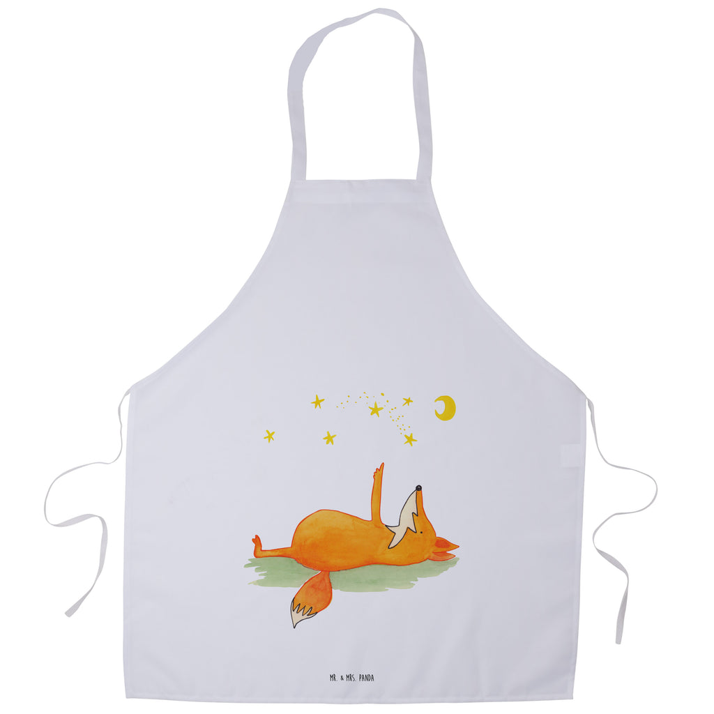 Kochschürze Fuchs Sterne Schürze, Backschürze, Küchenschürze, Grillschürze, Latzschürze, Fuchs, Füchse, tröstende Worte, Spruch positiv, Spruch schön, Romantik, Always Look on the Bright Side of Life