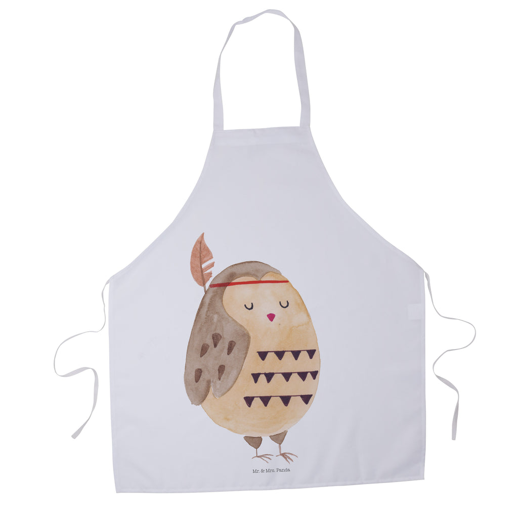 Kochschürze Eule Federschmuck Schürze, Backschürze, Küchenschürze, Grillschürze, Latzschürze, Eule, Eule Deko, Owl, Das Leben ist ein Abenteuer, Reisespruch, Federschmuck, Dekoration