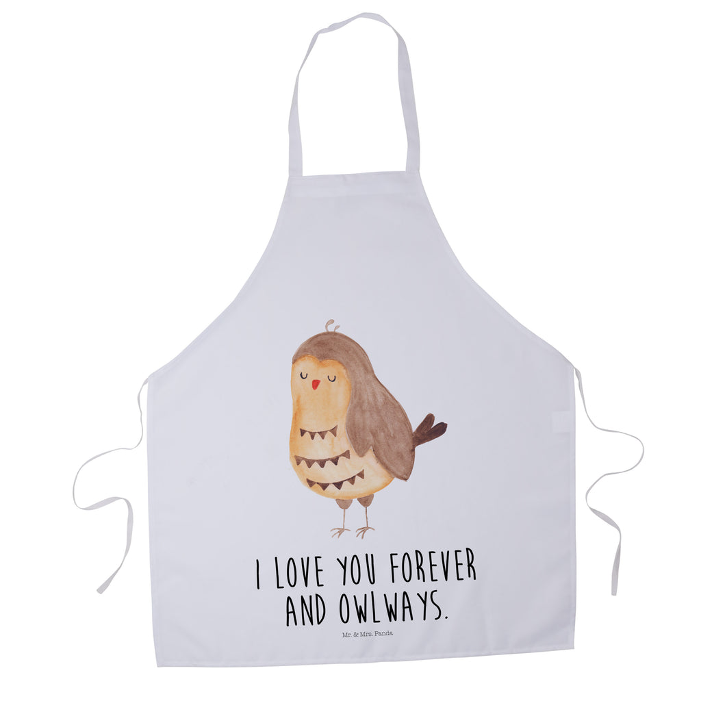 Kochschürze Eule Zufrieden Schürze, Backschürze, Küchenschürze, Grillschürze, Latzschürze, Eule, Eule Spruch, Eule deko, Owl, Liebe Spruch, Romantisch, Wortspiel lustig, Spruch schön, Geschenk Hochzeitstag