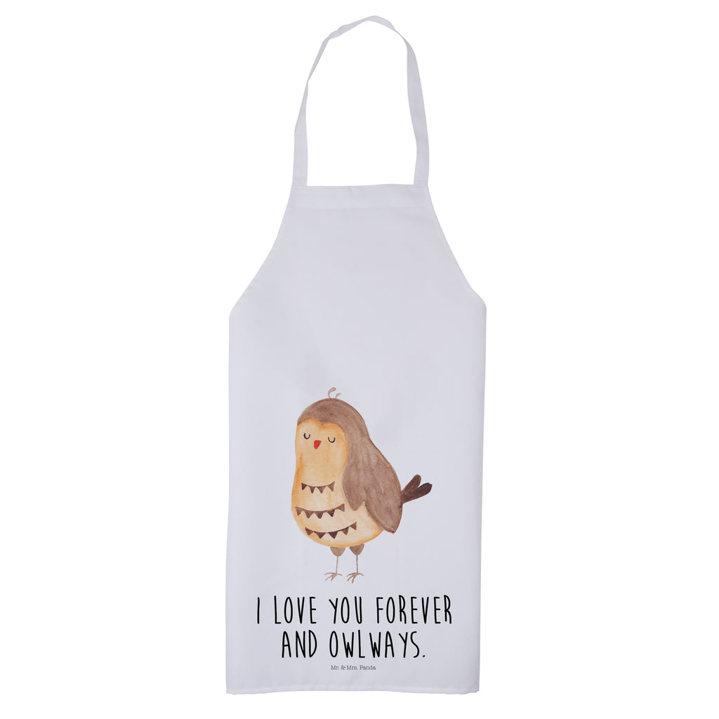 Kochschürze Eule Zufrieden Schürze, Backschürze, Küchenschürze, Grillschürze, Latzschürze, Eule, Eule Spruch, Eule deko, Owl, Liebe Spruch, Romantisch, Wortspiel lustig, Spruch schön, Geschenk Hochzeitstag