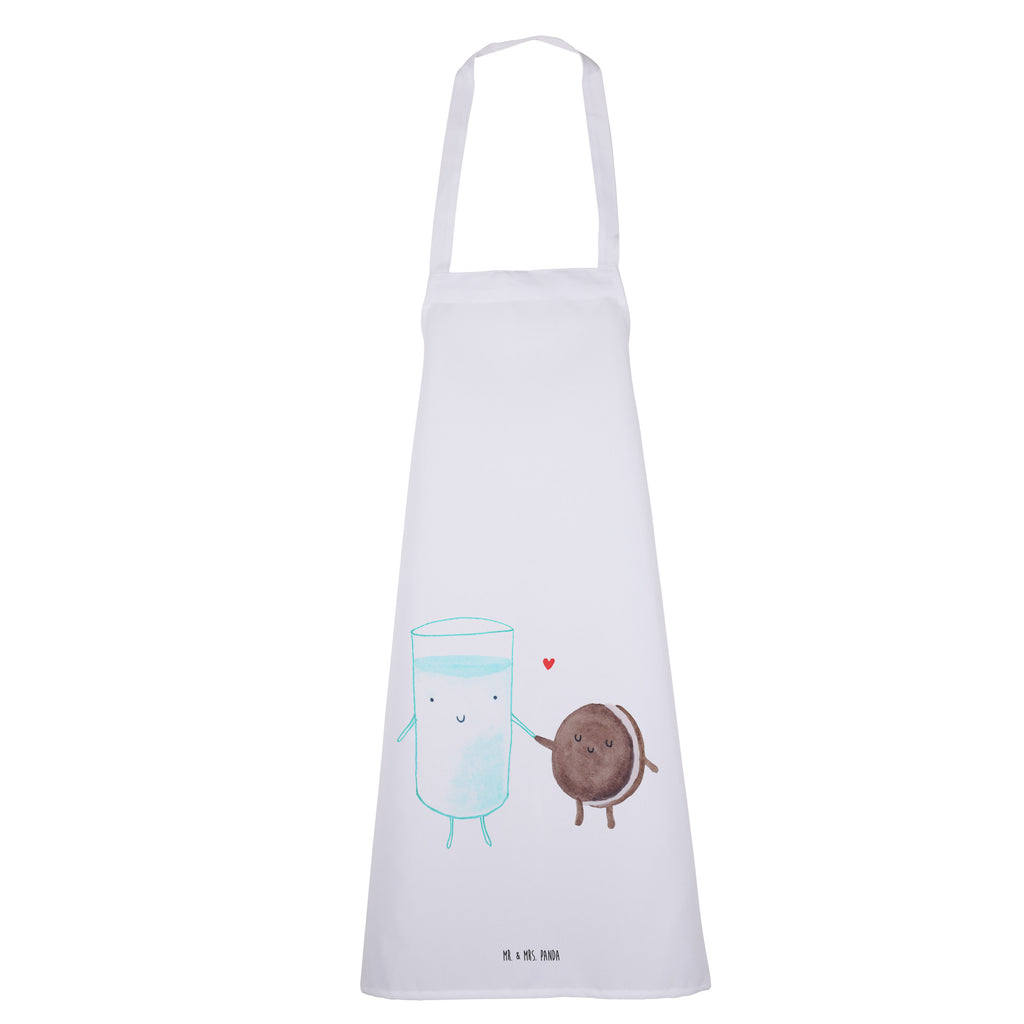 Kochschürze Milch & Keks Schürze, Backschürze, Küchenschürze, Grillschürze, Latzschürze, Tiermotive, Gute Laune, lustige Sprüche, Tiere, Milk, Cookie, Milch, Keks, Kekse, Kaffee, Einladung Frühstück, Motiv süß, romantisch, perfektes Paar