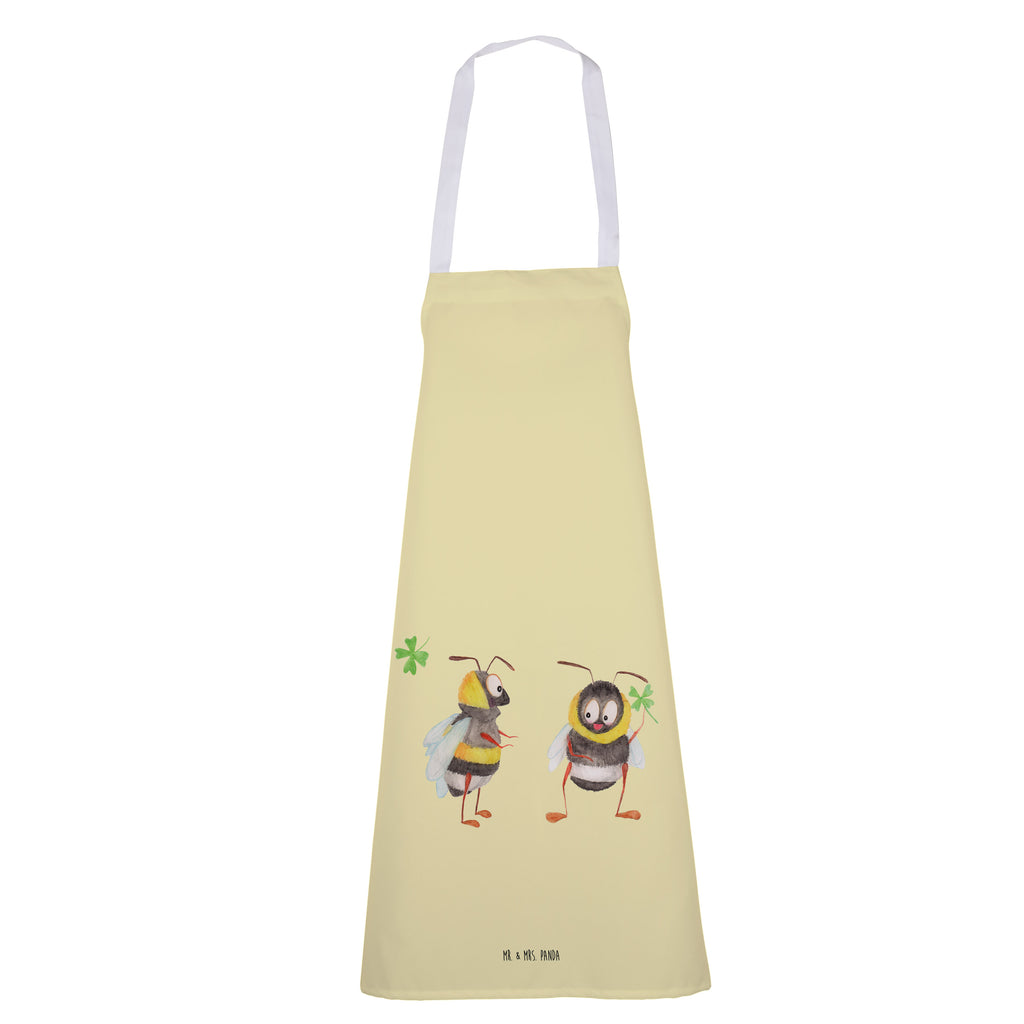 Kochschürze Hummeln mit Kleeblatt Schürze, Backschürze, Küchenschürze, Grillschürze, Latzschürze, Tiermotive, Gute Laune, lustige Sprüche, Tiere, Hummel, Biene, Spruch positiv, Biene Deko, Spruch schön, glücklich sein, glücklich werden, Spruch fröhlich