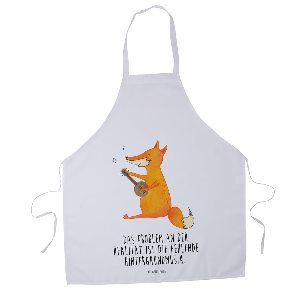 Kochschürze Fuchs Gitarre Schürze, Backschürze, Küchenschürze, Grillschürze, Latzschürze, Fuchs, Füchse, Geschenk Musiker, Musik Spruch, Musikerin, Sänger, Sängerin, Gitarre