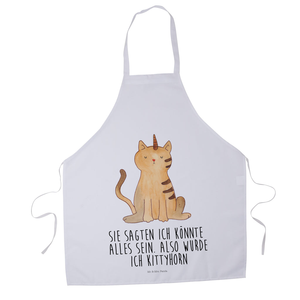 Kochschürze Einhorn Katze Schürze, Backschürze, Küchenschürze, Grillschürze, Latzschürze, Einhorn, Einhörner, Einhorn Deko, Pegasus, Unicorn, Katzer, Mieze, Regenbogen, Glitzer, Einhornpower, Erwachsenwerden, Katze, Katzenhorn, Einhornkatze, Kittyhorn