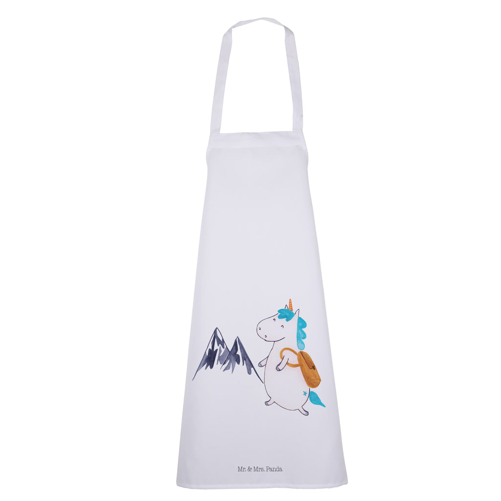 Kochschürze Einhorn Bergsteiger Schürze, Backschürze, Küchenschürze, Grillschürze, Latzschürze, Einhorn, Einhörner, Einhorn Deko, Pegasus, Unicorn, Bergsteiger, Abenteuer, Berge, Abenteurer, Weltenbummler, Weltreise, Reisen, Urlaub, Entdecker