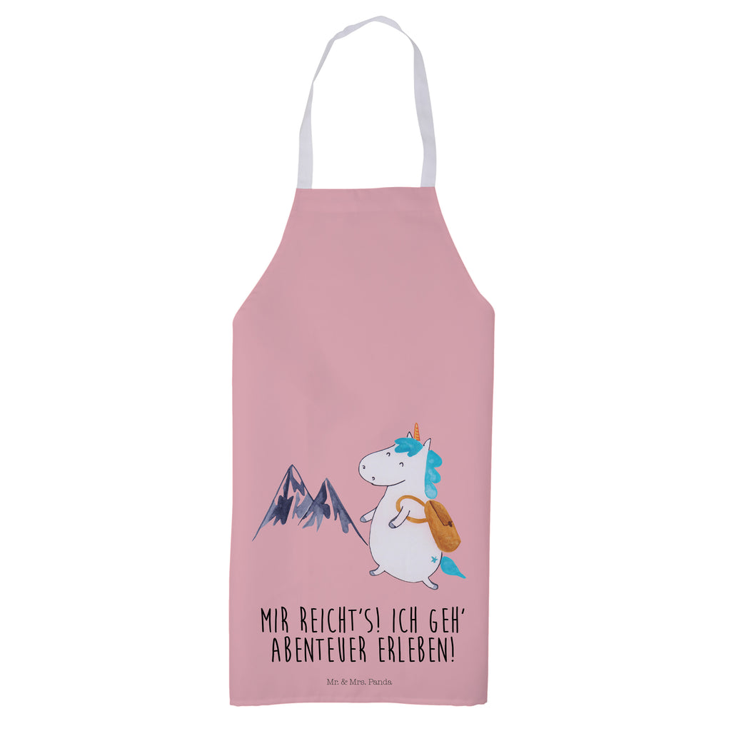 Kochschürze Einhorn Bergsteiger Schürze, Backschürze, Küchenschürze, Grillschürze, Latzschürze, Einhorn, Einhörner, Einhorn Deko, Pegasus, Unicorn, Bergsteiger, Abenteuer, Berge, Abenteurer, Weltenbummler, Weltreise, Reisen, Urlaub, Entdecker