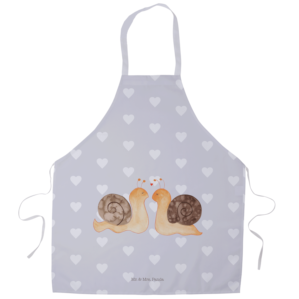 Kochschürze Schnecken Liebe Schürze, Backschürze, Küchenschürze, Grillschürze, Latzschürze, Liebe, Partner, Freund, Freundin, Ehemann, Ehefrau, Heiraten, Verlobung, Heiratsantrag, Liebesgeschenk, Jahrestag, Hocheitstag