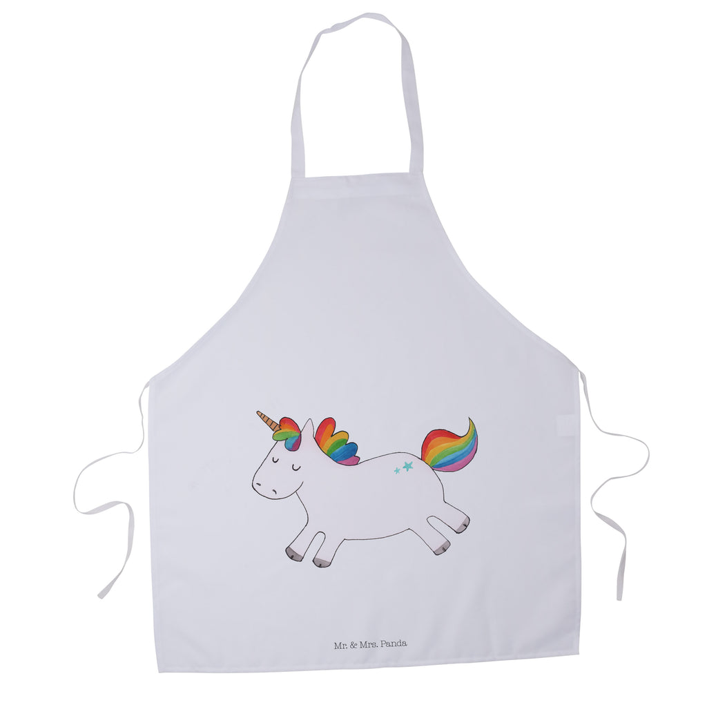 Kochschürze Einhorn Happy Schürze, Backschürze, Küchenschürze, Grillschürze, Latzschürze, Einhorn, Einhörner, Einhorn Deko, Pegasus, Unicorn, glücklich, fröhlich, Spaß, Freude, Lebensfreude, witzig, spannend, Lächeln, Lachen