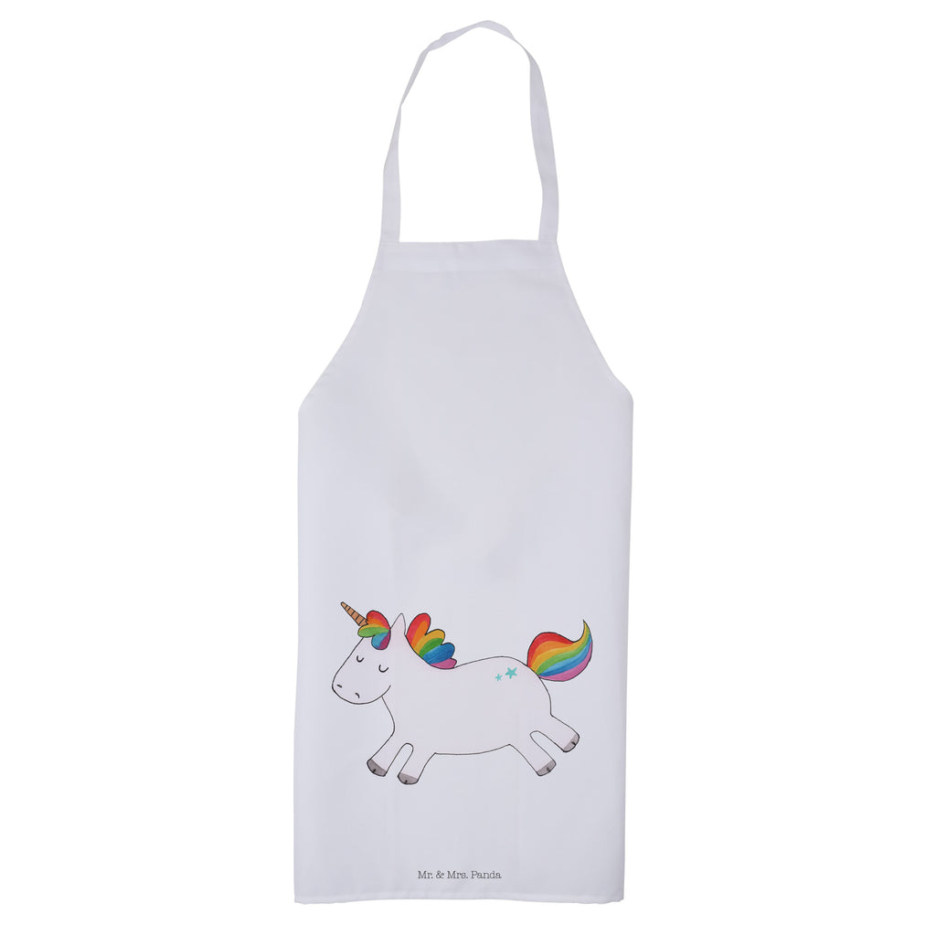 Kochschürze Einhorn Happy Schürze, Backschürze, Küchenschürze, Grillschürze, Latzschürze, Einhorn, Einhörner, Einhorn Deko, Pegasus, Unicorn, glücklich, fröhlich, Spaß, Freude, Lebensfreude, witzig, spannend, Lächeln, Lachen