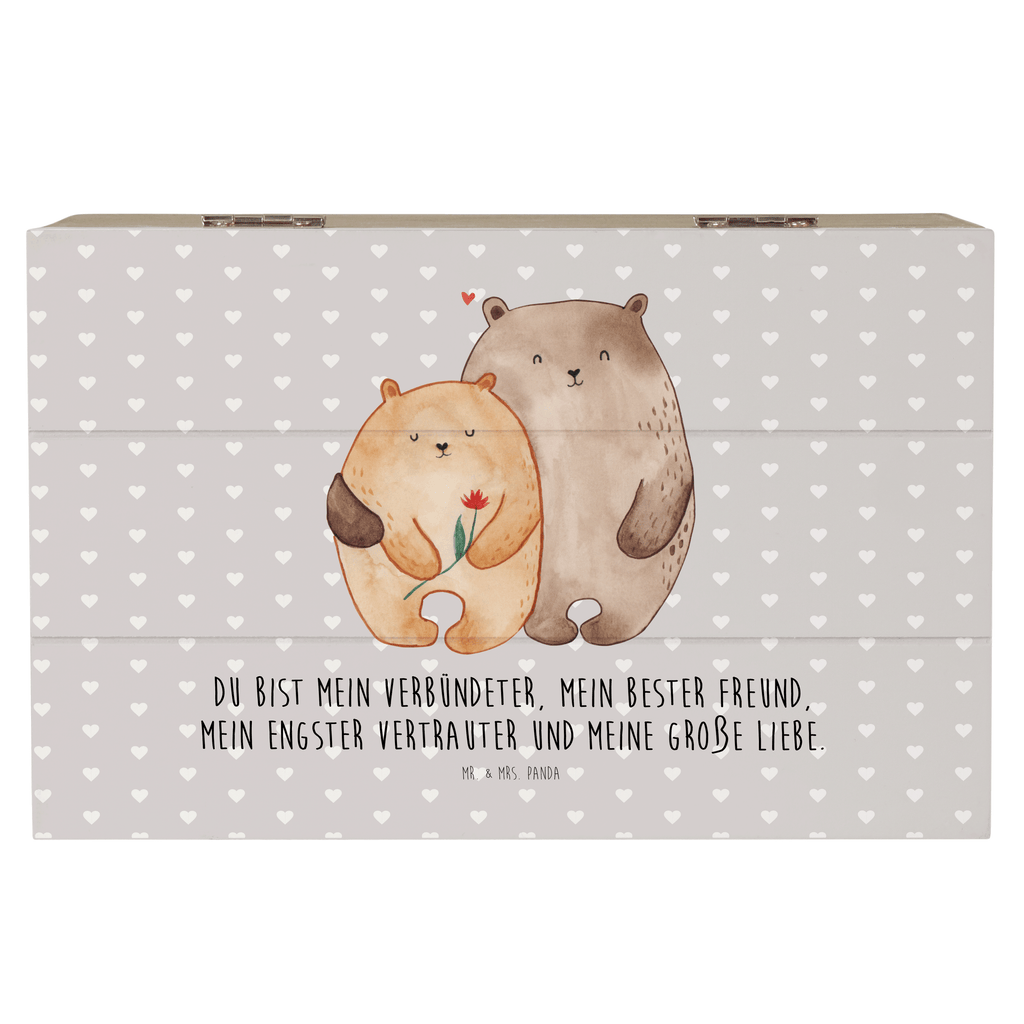 Holzkiste Bären Liebe Holzkiste, Kiste, Schatzkiste, Truhe, Schatulle, XXL, Erinnerungsbox, Erinnerungskiste, Dekokiste, Aufbewahrungsbox, Liebe, Partner, Freund, Freundin, Ehemann, Ehefrau, Heiraten, Verlobung, Heiratsantrag, Liebesgeschenk, Jahrestag, Hocheitstag, Verliebt, Verlobt, Verheiratet, Geschenk Freundin, Geschenk Freund, Liebesbeweis, Hochzeitstag, Geschenk Hochzeit, Bären, Bärchen, Bär