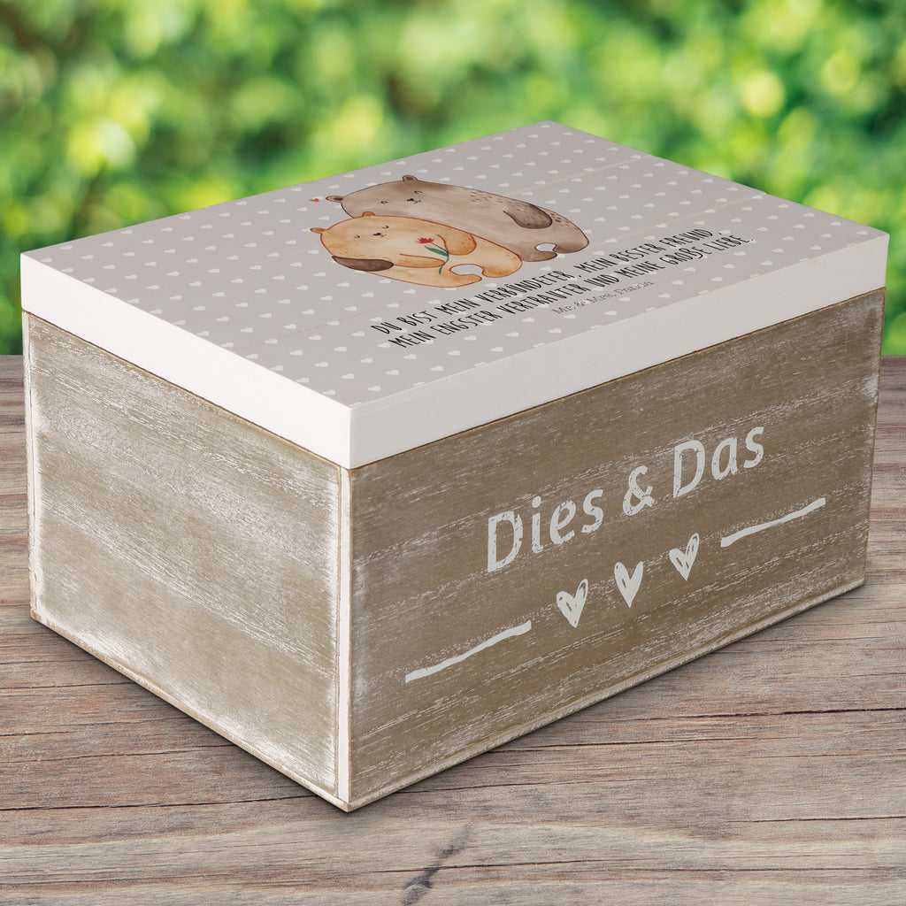 Holzkiste Bären Liebe Holzkiste, Kiste, Schatzkiste, Truhe, Schatulle, XXL, Erinnerungsbox, Erinnerungskiste, Dekokiste, Aufbewahrungsbox, Liebe, Partner, Freund, Freundin, Ehemann, Ehefrau, Heiraten, Verlobung, Heiratsantrag, Liebesgeschenk, Jahrestag, Hocheitstag, Verliebt, Verlobt, Verheiratet, Geschenk Freundin, Geschenk Freund, Liebesbeweis, Hochzeitstag, Geschenk Hochzeit, Bären, Bärchen, Bär