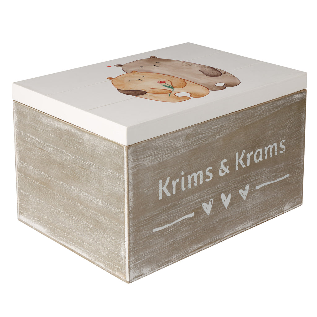 Holzkiste Bären Liebe Holzkiste, Kiste, Schatzkiste, Truhe, Schatulle, XXL, Erinnerungsbox, Erinnerungskiste, Dekokiste, Aufbewahrungsbox, Liebe, Partner, Freund, Freundin, Ehemann, Ehefrau, Heiraten, Verlobung, Heiratsantrag, Liebesgeschenk, Jahrestag, Hocheitstag, Verliebt, Verlobt, Verheiratet, Geschenk Freundin, Geschenk Freund, Liebesbeweis, Hochzeitstag, Geschenk Hochzeit, Bären, Bärchen, Bär