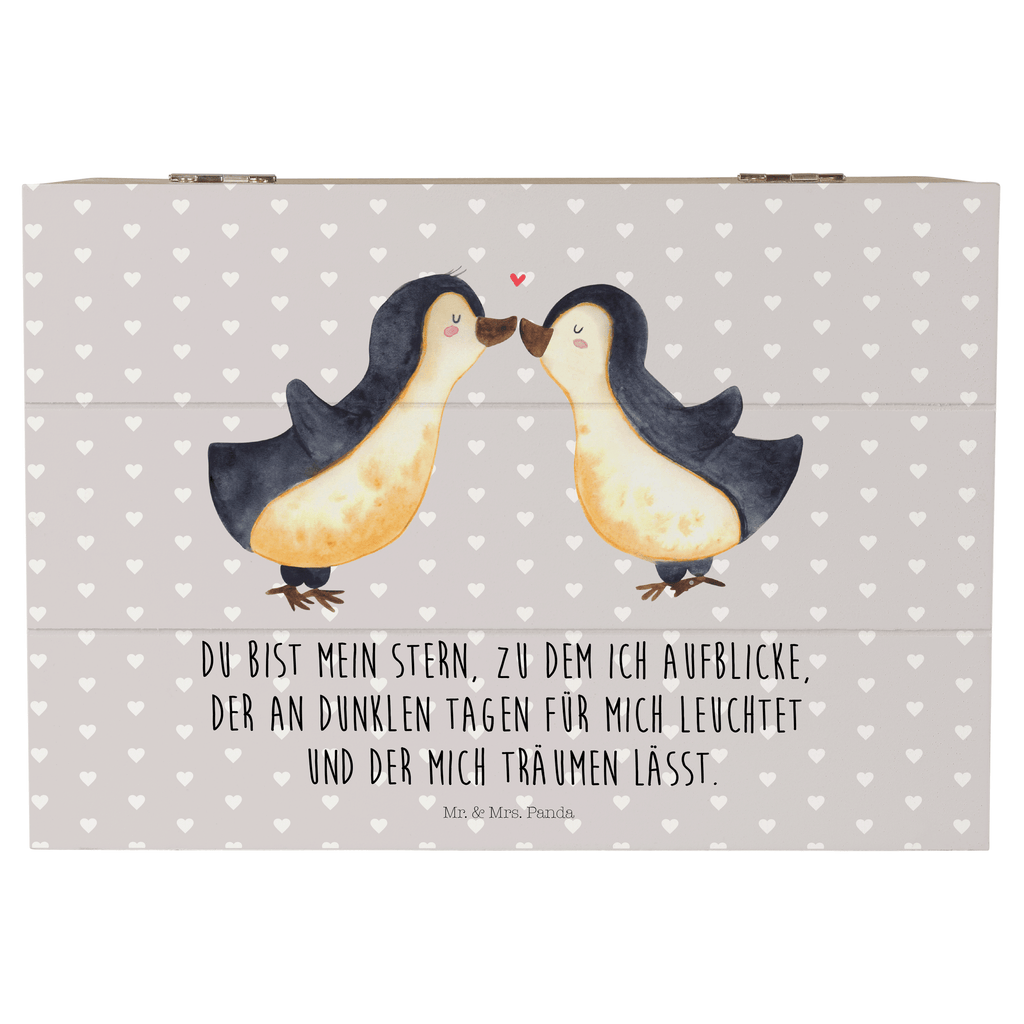 Holzkiste Pinguin Liebe Holzkiste, Kiste, Schatzkiste, Truhe, Schatulle, XXL, Erinnerungsbox, Erinnerungskiste, Dekokiste, Aufbewahrungsbox, Liebe, Partner, Freund, Freundin, Ehemann, Ehefrau, Heiraten, Verlobung, Heiratsantrag, Liebesgeschenk, Jahrestag, Hocheitstag, Pinguin, Pinguine, Pinguin Paar, Pinguinpaar, Pinguin Liebe, Paar, Pärchen. Liebespaar, Liebesbeweis, Liebesspruch, Hochzeitstag, Geschenk Freund, Geschenk Freundin, Verlobte, Verlobter, Love, Geschenk Hochzeitstag, Geschenkidee, Hochzeit, Gastgeschenk