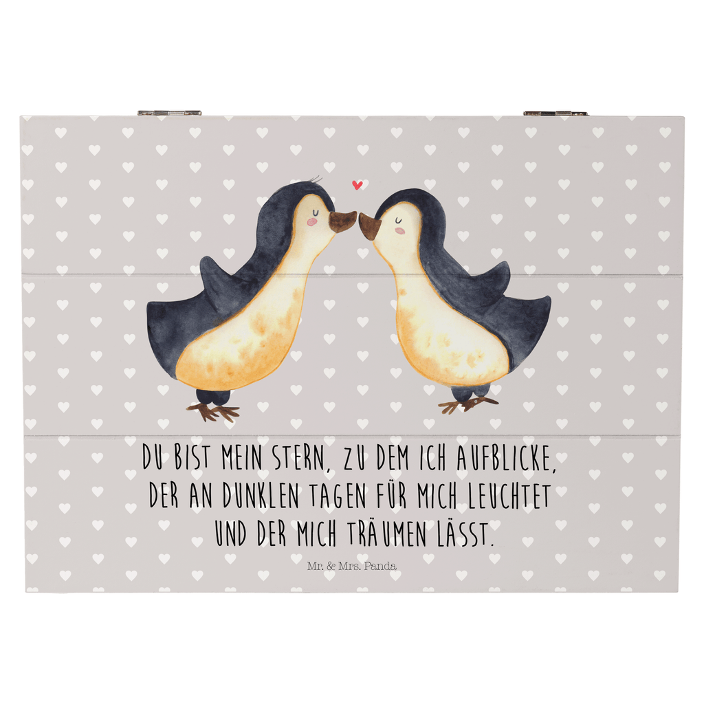 Holzkiste Pinguin Liebe Holzkiste, Kiste, Schatzkiste, Truhe, Schatulle, XXL, Erinnerungsbox, Erinnerungskiste, Dekokiste, Aufbewahrungsbox, Liebe, Partner, Freund, Freundin, Ehemann, Ehefrau, Heiraten, Verlobung, Heiratsantrag, Liebesgeschenk, Jahrestag, Hocheitstag, Pinguin, Pinguine, Pinguin Paar, Pinguinpaar, Pinguin Liebe, Paar, Pärchen. Liebespaar, Liebesbeweis, Liebesspruch, Hochzeitstag, Geschenk Freund, Geschenk Freundin, Verlobte, Verlobter, Love, Geschenk Hochzeitstag, Geschenkidee, Hochzeit, Gastgeschenk