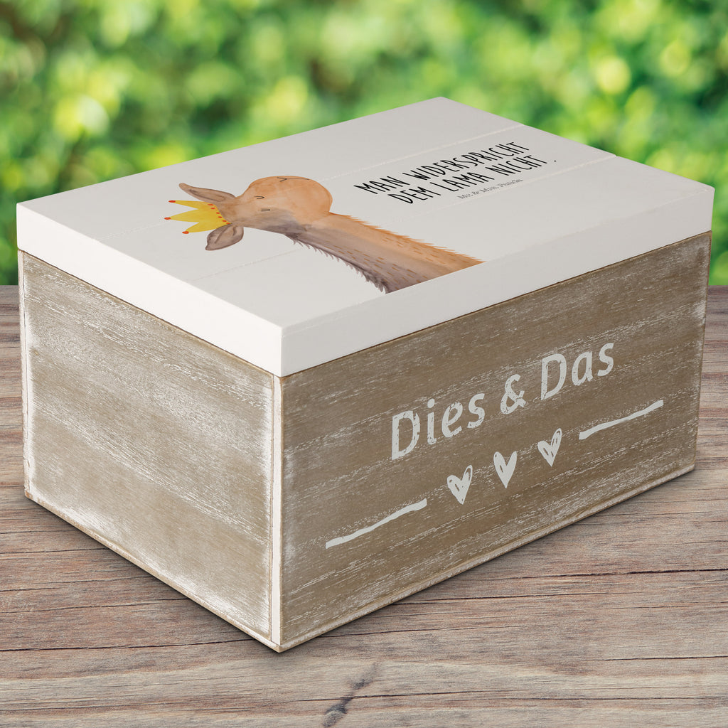 Holzkiste Lamakopf König Holzkiste, Kiste, Schatzkiste, Truhe, Schatulle, XXL, Erinnerungsbox, Erinnerungskiste, Dekokiste, Aufbewahrungsbox, Lama, Alpaka, Lamas, König, Königin, Freundin, Mama, Papa, Büro Kollege, Kollegin, Chef, Vorgesetzter, Abi, Abitur